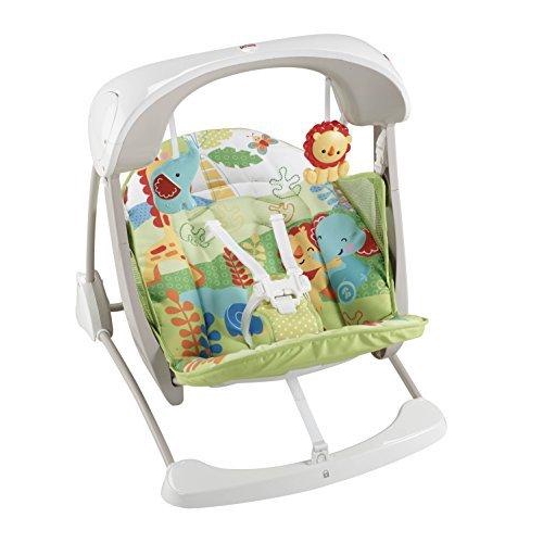 fisher price swing with lights
