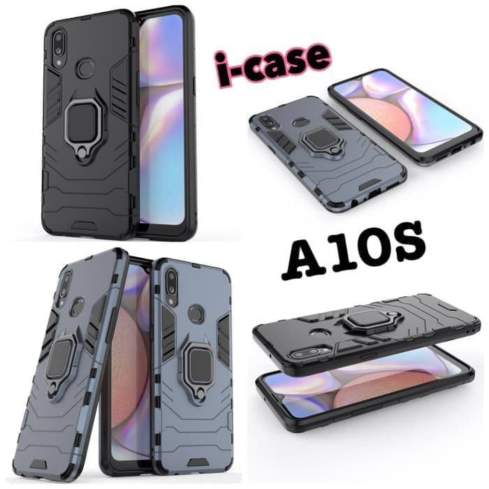 SAMSUNG M30S/A20S/A10S CASE HARDCASE ARMOR PHANTER + RING 360