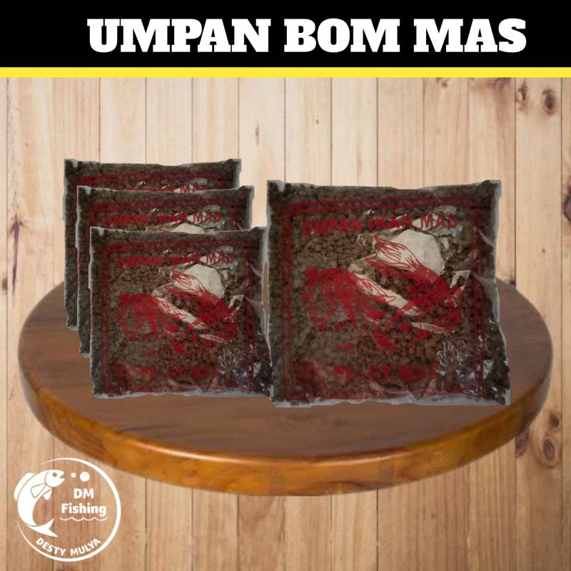 Umpan bom pelet mas