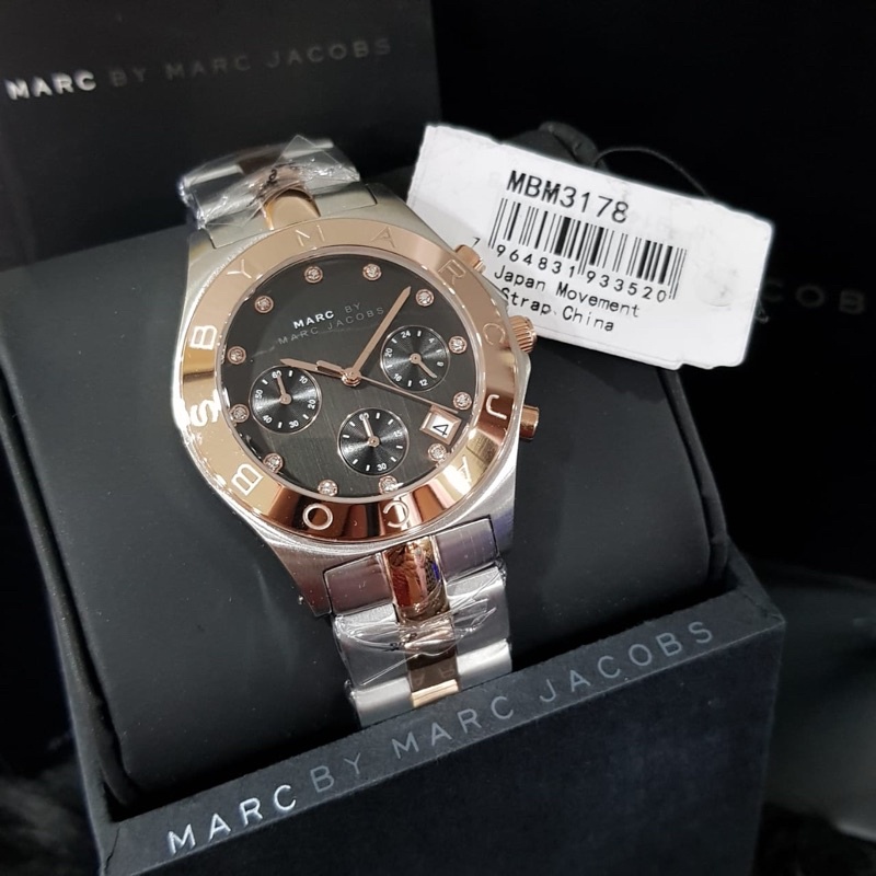 JAM TANGAN MJ WANITA MBM-3178 STAINLESS STEEL FREE BOX ORIGINAL BM