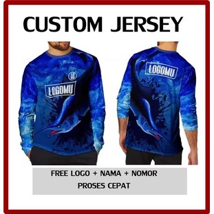 Jersey Mancing 636 Printing Custom