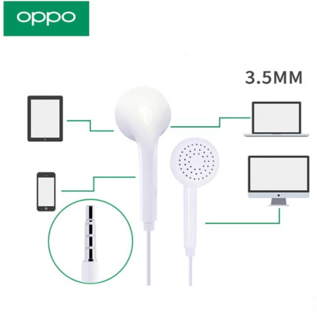 Handsfree / Headset / Earphone Oppo MH133 Original