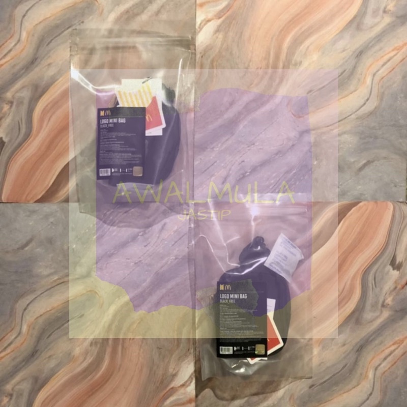 (READY STOCK) OFFICIAL BTS x McD Logo Mini Bag