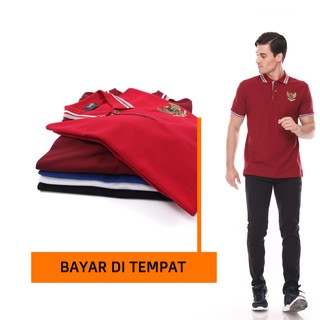 Kaos Polo Premium Garuda Shopee Indonesia Kaos Polo Premium Garuda Shopee Indonesia