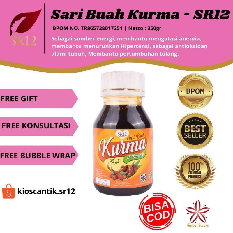 

SARI BUAH KURMA AL BAROKAH SR12 / SARI KURMA ASLI / MENINGKATKAN STAMINA / KURMA ASLI / KURMA ARAB