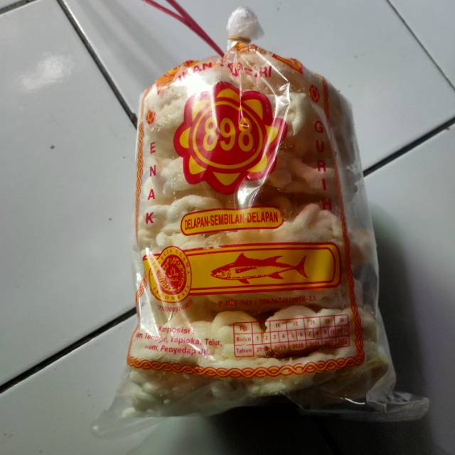 

Krupuk Bangka kriting Besar isi 8