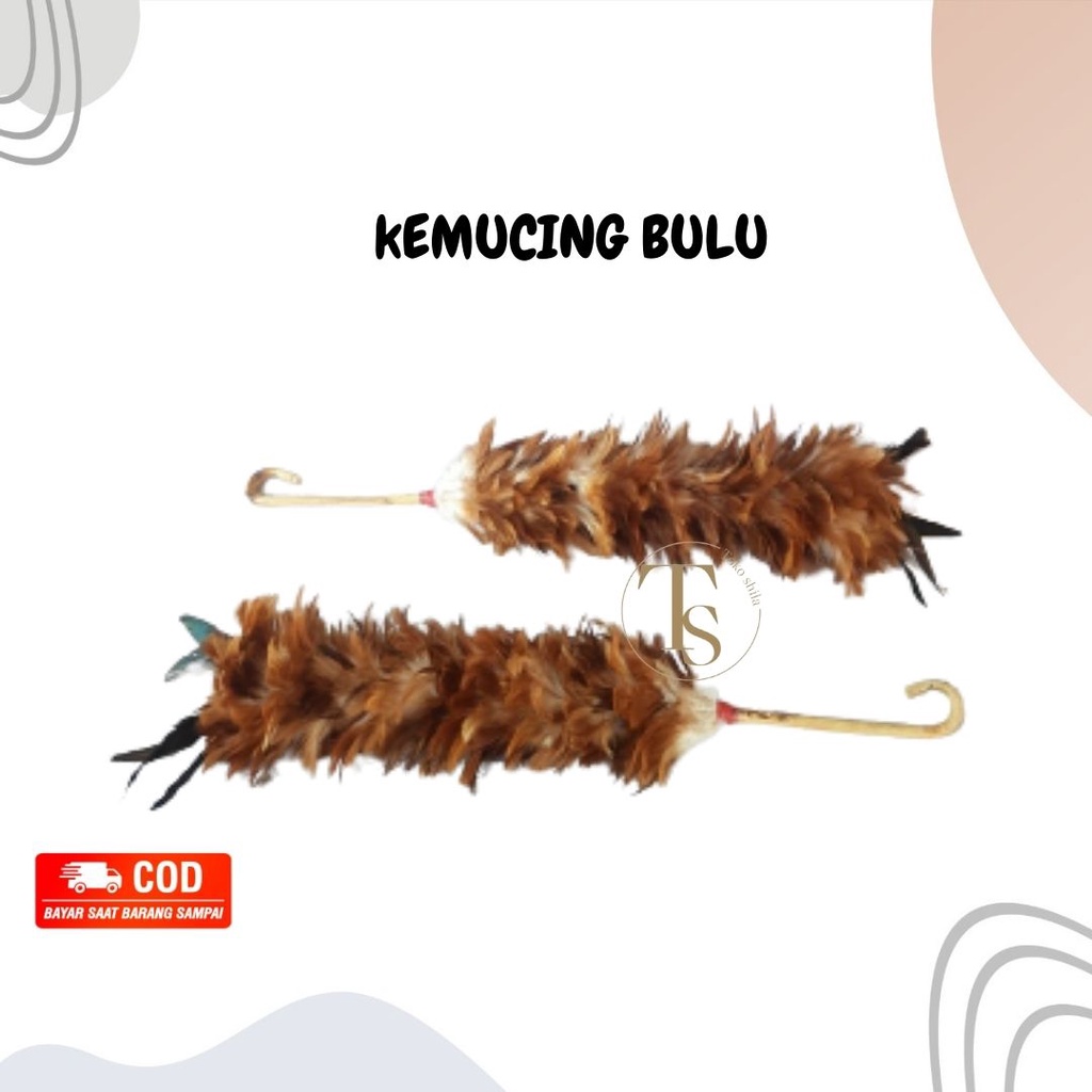 Kemucing Bulu Ayam Kualitas Super Anti Rontok Sulak Wulu