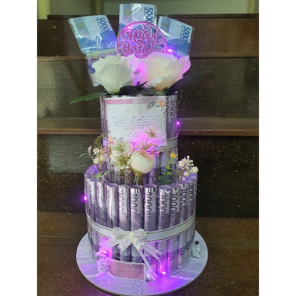 

money cake by request