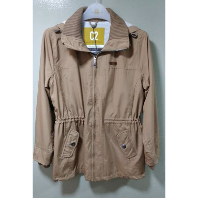 C2 OUTFITTERS | Jaket Wanita Original Warna Khaki