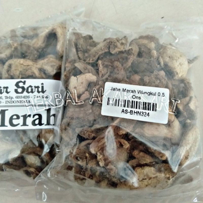 

Akar Sari - Jahe Merah Kering 50 Gram