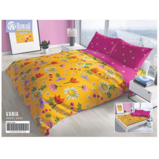 ❤ IJN ❤ NEW BEDCOVER HAWAI COMFORTER BED COVER SAJA HALUS TIDAK LUNTUR KING SIZE