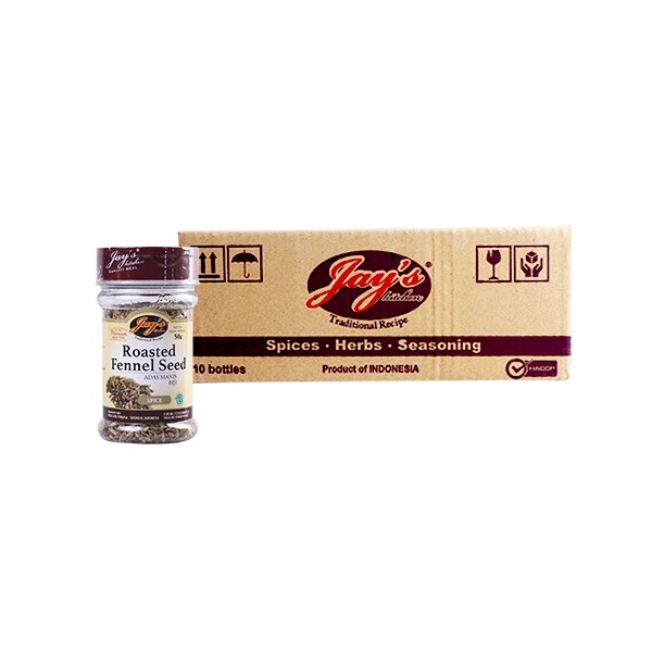 

Jay's Roasted Fennel Seed - Box Isi 10