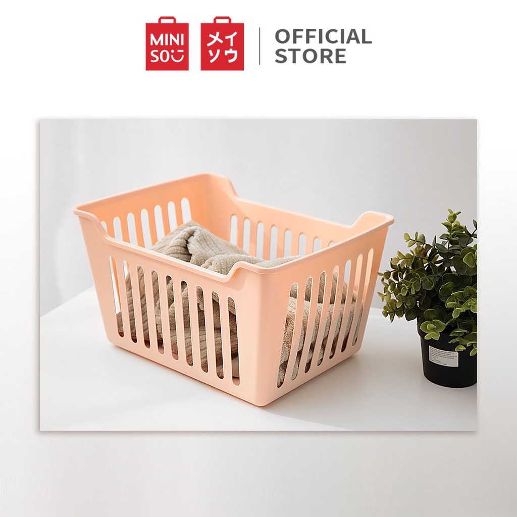 Miniso Large Storage Basket Organizer Multifungsi