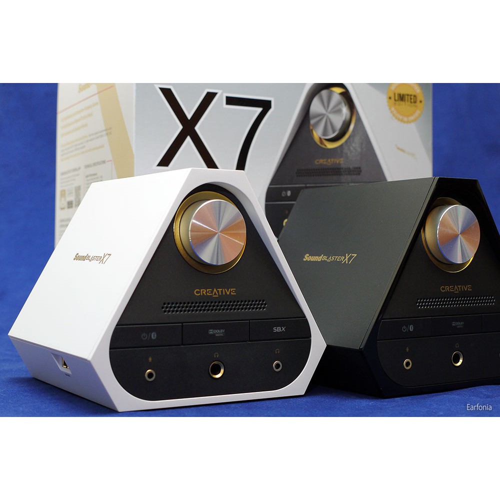 DAC amplifier Soundblaster x7 Black / White