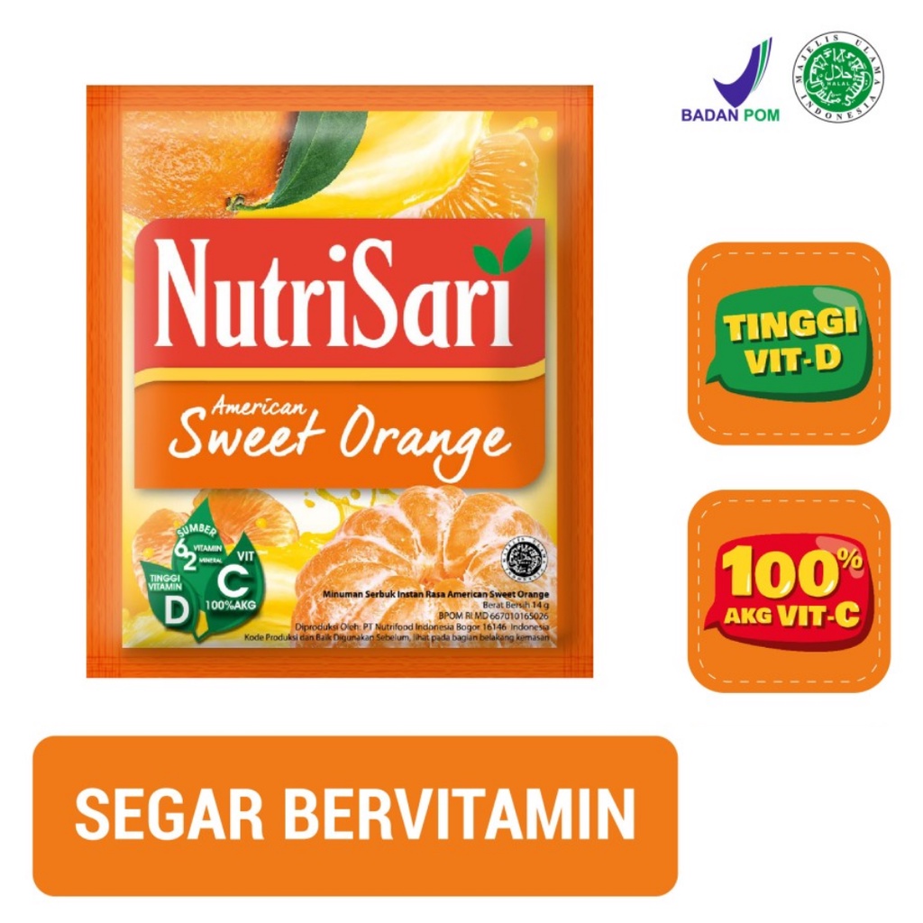 

Nutrisari American Sweet Orange Nutri sari LAVBABY