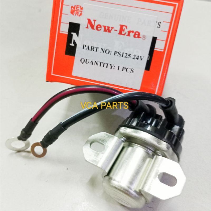 RELAY STARTER PS 125 24V MERK NEW ERA.