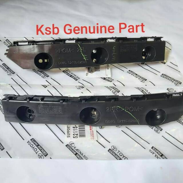 Support Bracket Breket Bumper Bemper Depan Kiri Agya Ayla Original