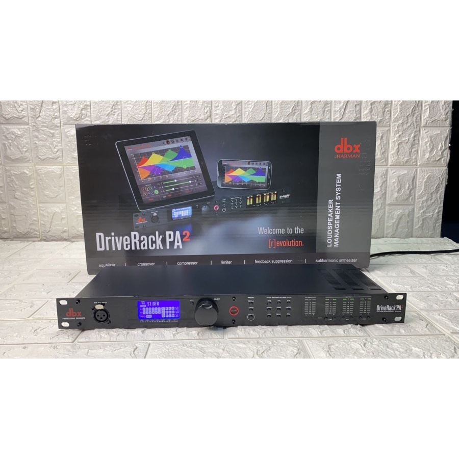 Speaker Management DBX PA2 Driverack PA 2