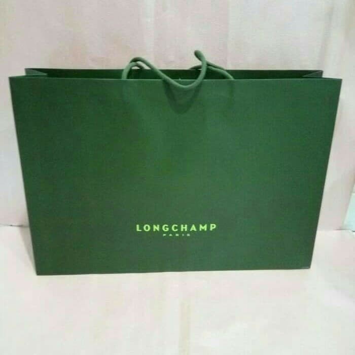 

(TERLARIS) Longchamp paperbag authentic size jumbo