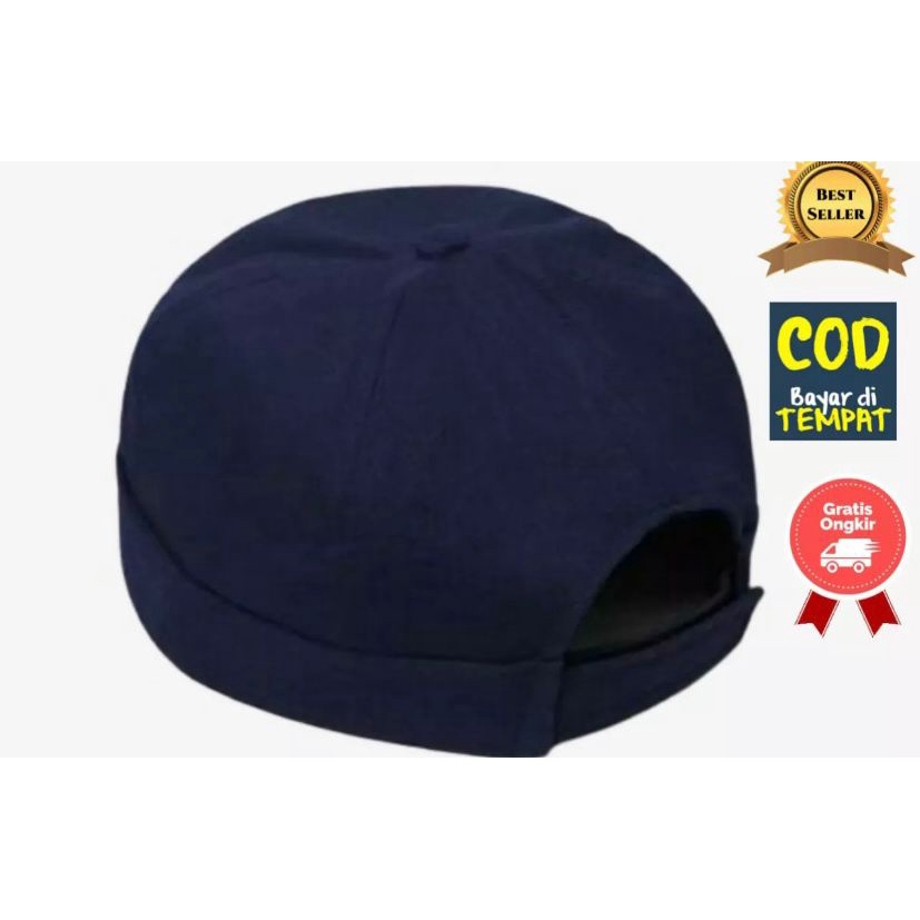 Topi Peci Hijrah Model Terbaru Miki Hat Beanie Hat Dewasa Polos