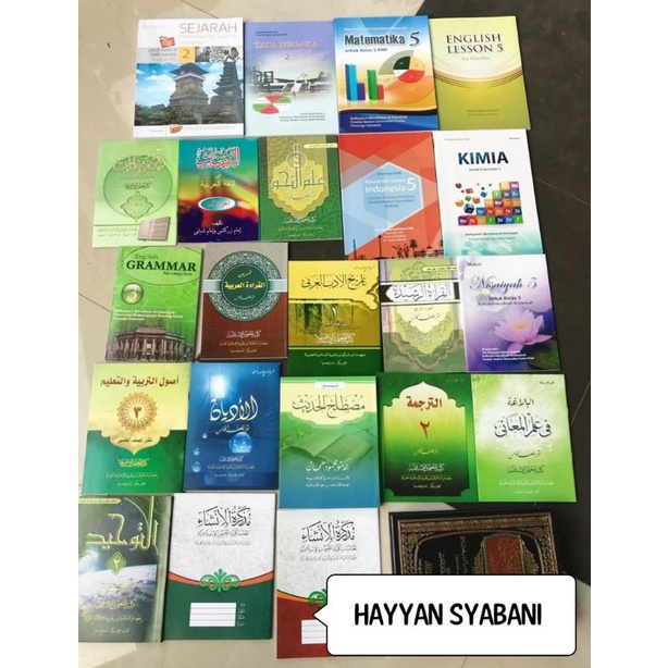 Buku Paket Kelas 5 KMI Gontor