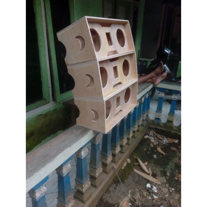 Box sound 8in array doble + horn