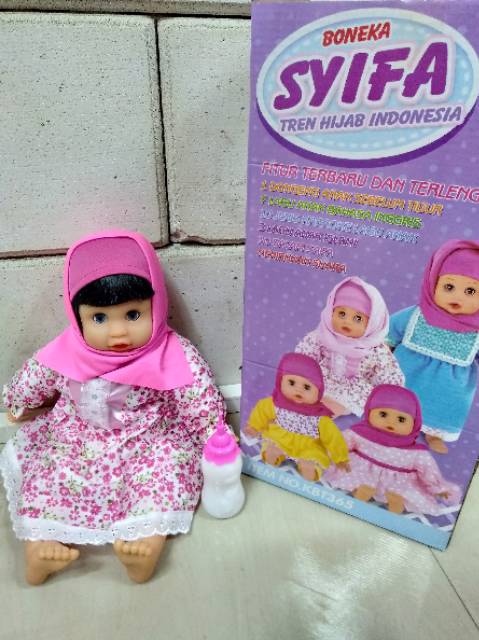 KBT365 Mainan anak boneka Syifa hijab