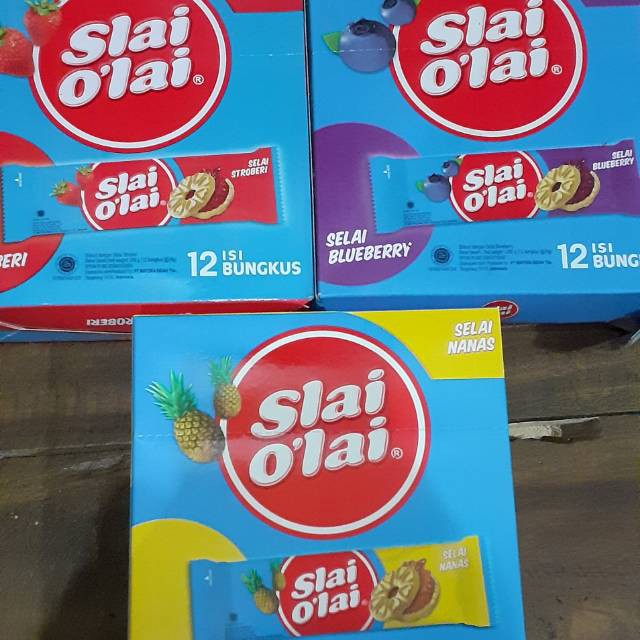 Jual Biskuit slai olay 1 pack isi 12 pcs Indonesia|Shopee Indonesia