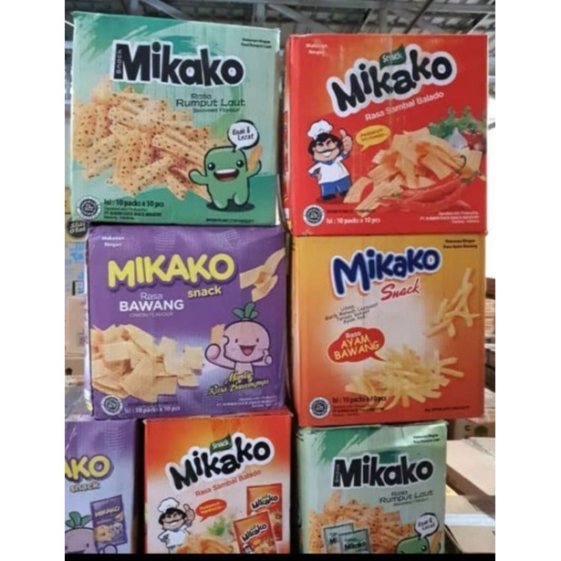 PROMO !! MIKAKO 1 KARTON ALL VAR