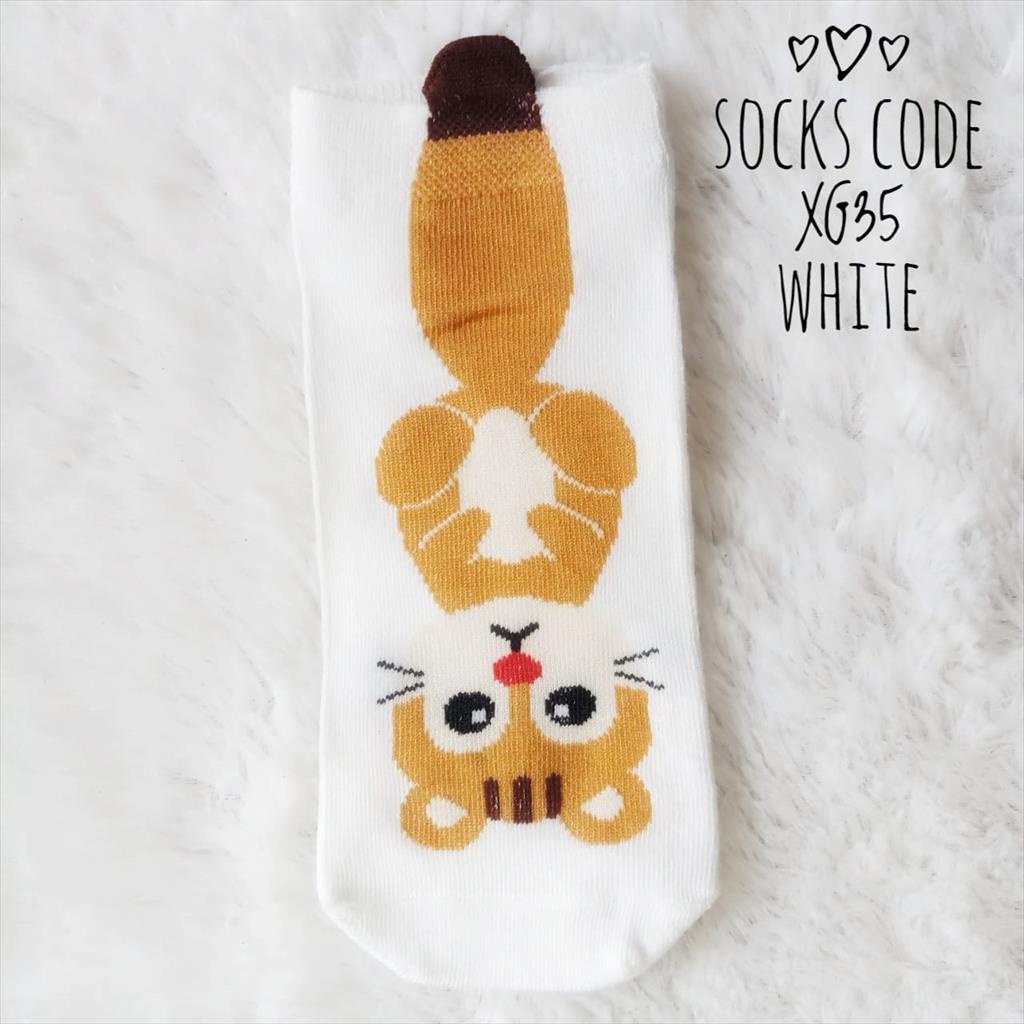 KAOS KAKI REMAJA/DEWASA MOTIF  ANIMAL XG35 SOCKS SOCK