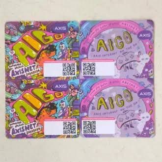 Voucher Aigo 20GB 15 HARI / Aigo 2GB /  Aigo 4GB /  Aigo 7GB /  Aigo 12GB /  Aigo 18 GB /  Aigo 25GB