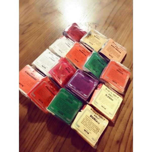 

BAHAN SIRUP MURNI ASLI