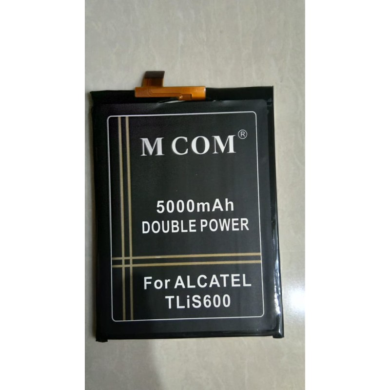 Battery Batre Baterai Double Power Mcom Alcatel one touch flash plus TLiS600 Tli S600 OT-7054