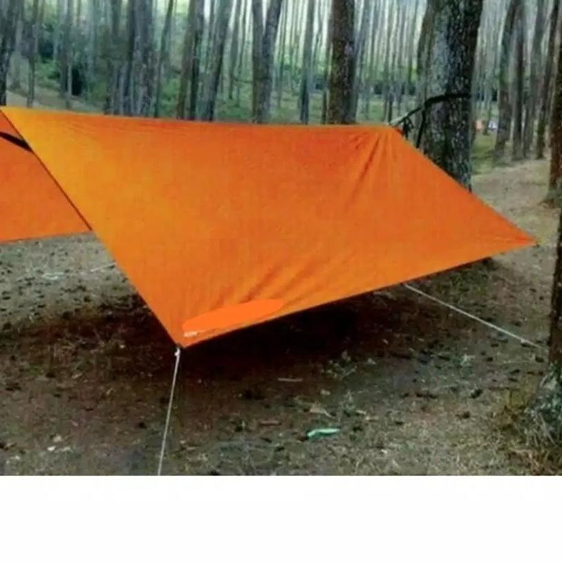 Flysheet Ukuran 2x3 Meter - Penutup Tenda 8 Lubang - Flysheet 2x3