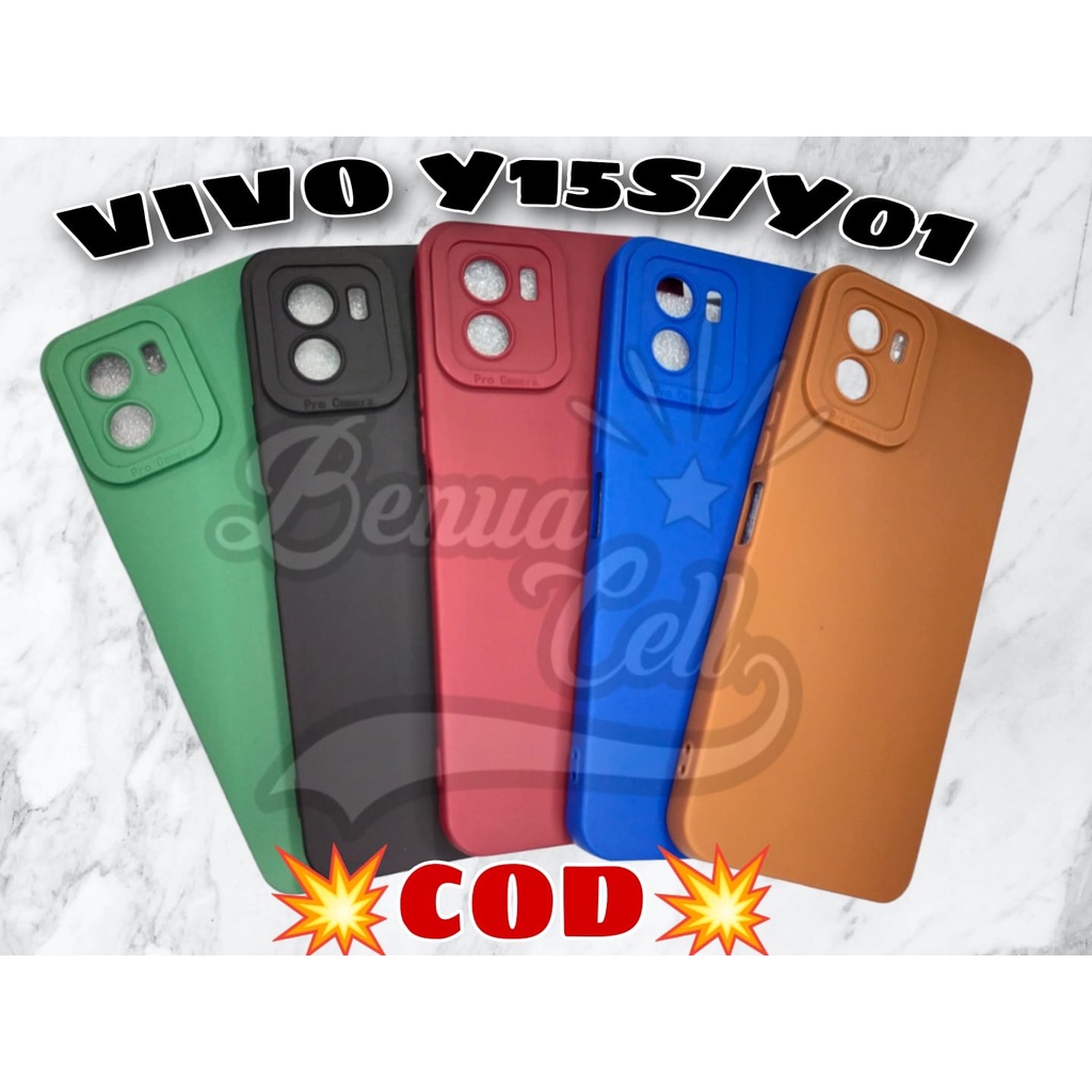 VIVO Y15S Y01, Y20 Y12S SOFTCASE PRO KAMERA PC VIVO Y15S // Y01 // Y20 // Y12S - BC