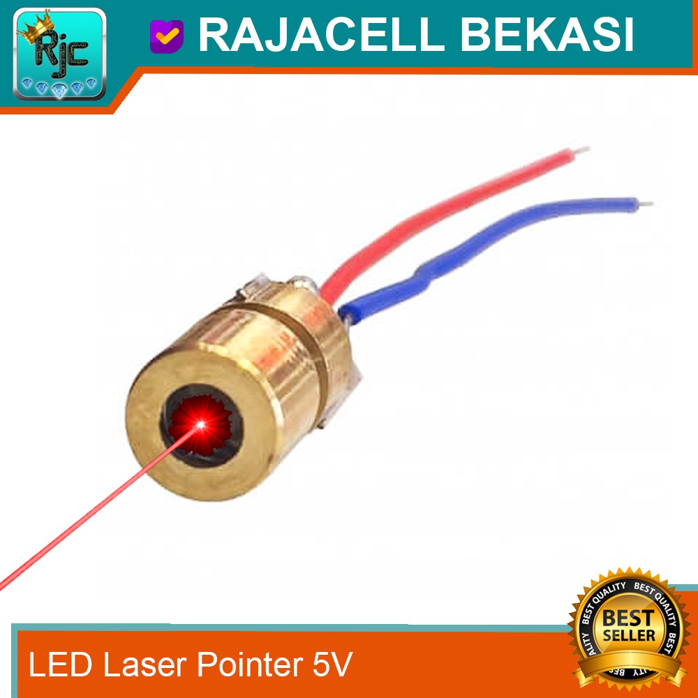 10PCS 650nm 5mW Red Laser Dot Modules – Laser Diode For Sight, Pointer, DIY Projects