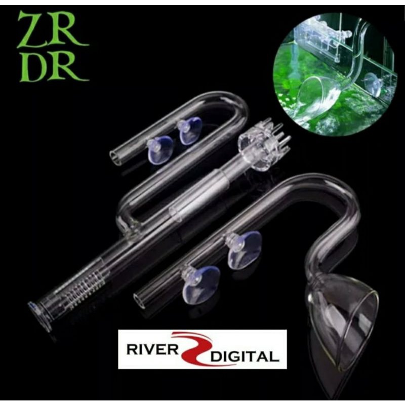 Jual Aquascape WYIN / ZRDR Lily Pipe Surface Skimmer Glass 12/16 13mm