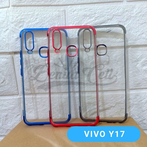 CASE VIVO Y12 Y12i - PREMIUM SHINING CHROME VIVO Y17 Y15 Y12 Y12i