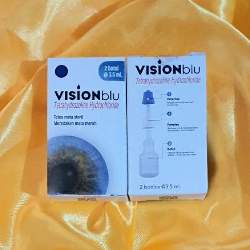 Vision BLU TETES MATA isi 2 BOTOL @ 3.5 ML