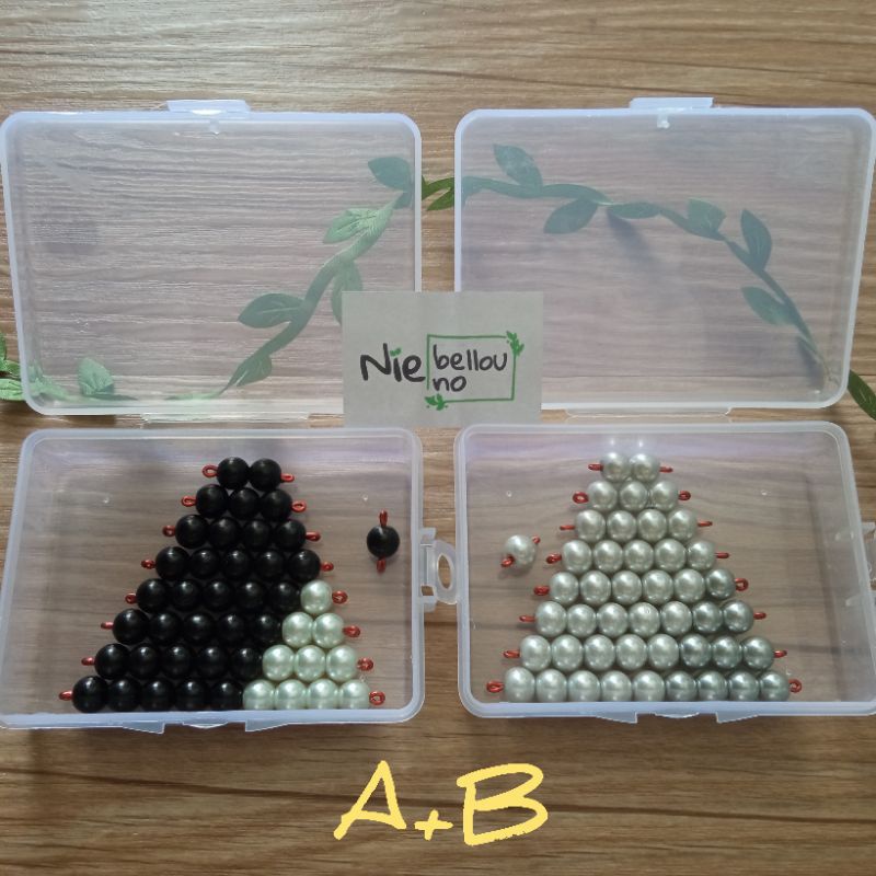 Montessori Beads Math | Snake Game Package