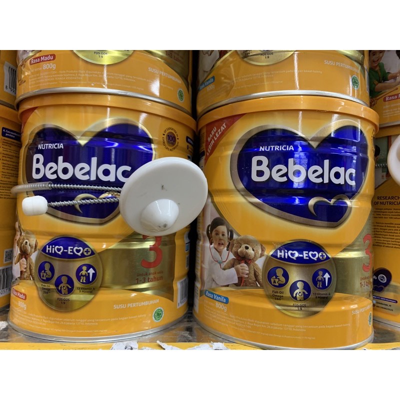 

Susu Bebelac 3 800gr Madu/Vanila