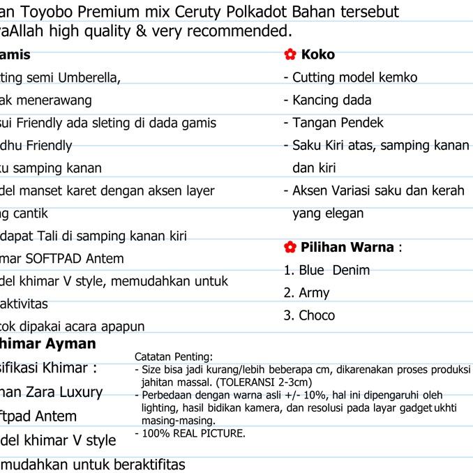 Gamis Sarimbit Kapelan Couple Keluarga Muslim Rayyan Hijau Army