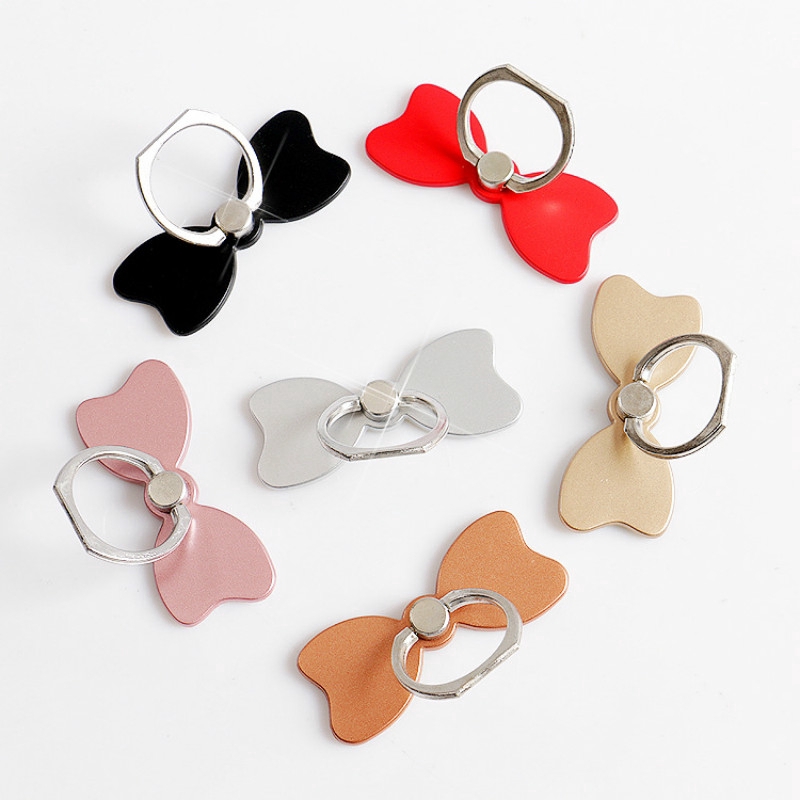 Ring Stand Holder Universal Desain Pita Bahan Metal Untuk Ponseltablet