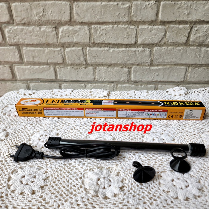 HAILONG HL300 HL 300 L300 30 cm T4 30CM lampu celup LED aquarium aquascape hai long L 300