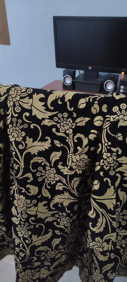 Couple Atasan Ayah Anak Ibu Batik Monokrom Semut Sarimbit Seragam Keluarga Kantori