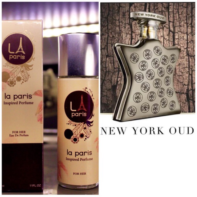 LA Paris (BPOM) inspired NYC Bond NO.9 NEW York OUD