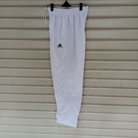 Celana training putih polos dewasa#training pria/wanita M L XL XXL-1