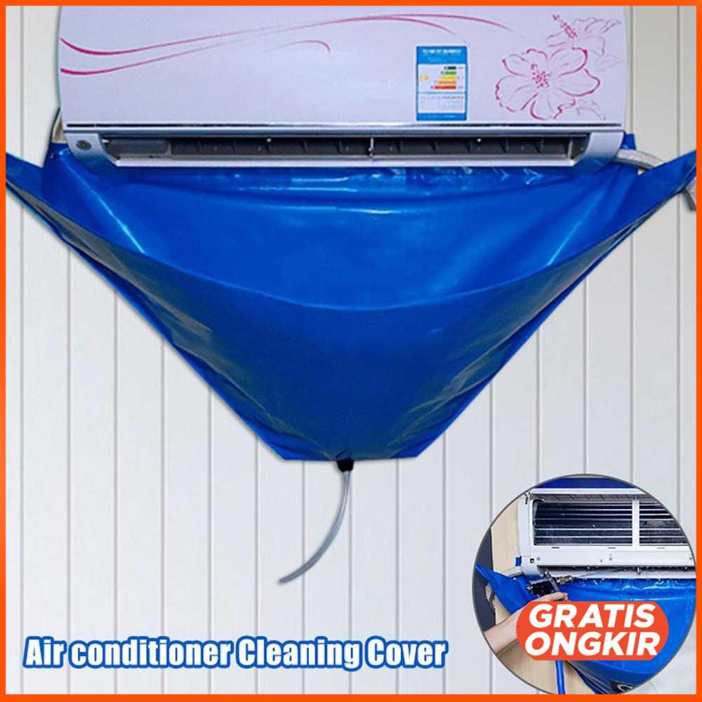 Plastik Cuci AC Air Conditioner Cleaning Cover Waterproof YK 400