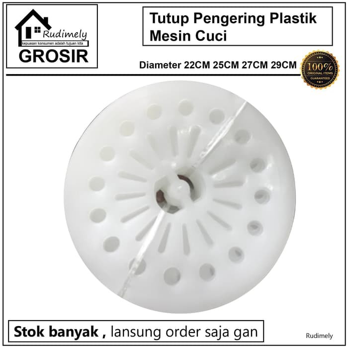 GROSIR Tutup Pengering Mesin Cuci 2 tabung /Diameter22CM25CM 27CM 29CM