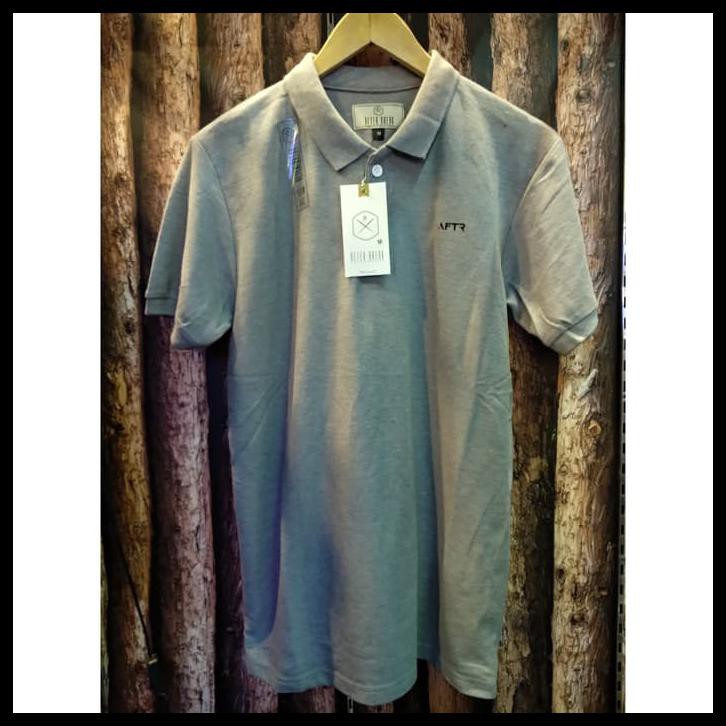 2F4N KAOS POLO SHIRT MISTY LACOSTE COTTON PIQUE / KAOS KRAH DISTRO - ABU TUA MISTY, M 55AW